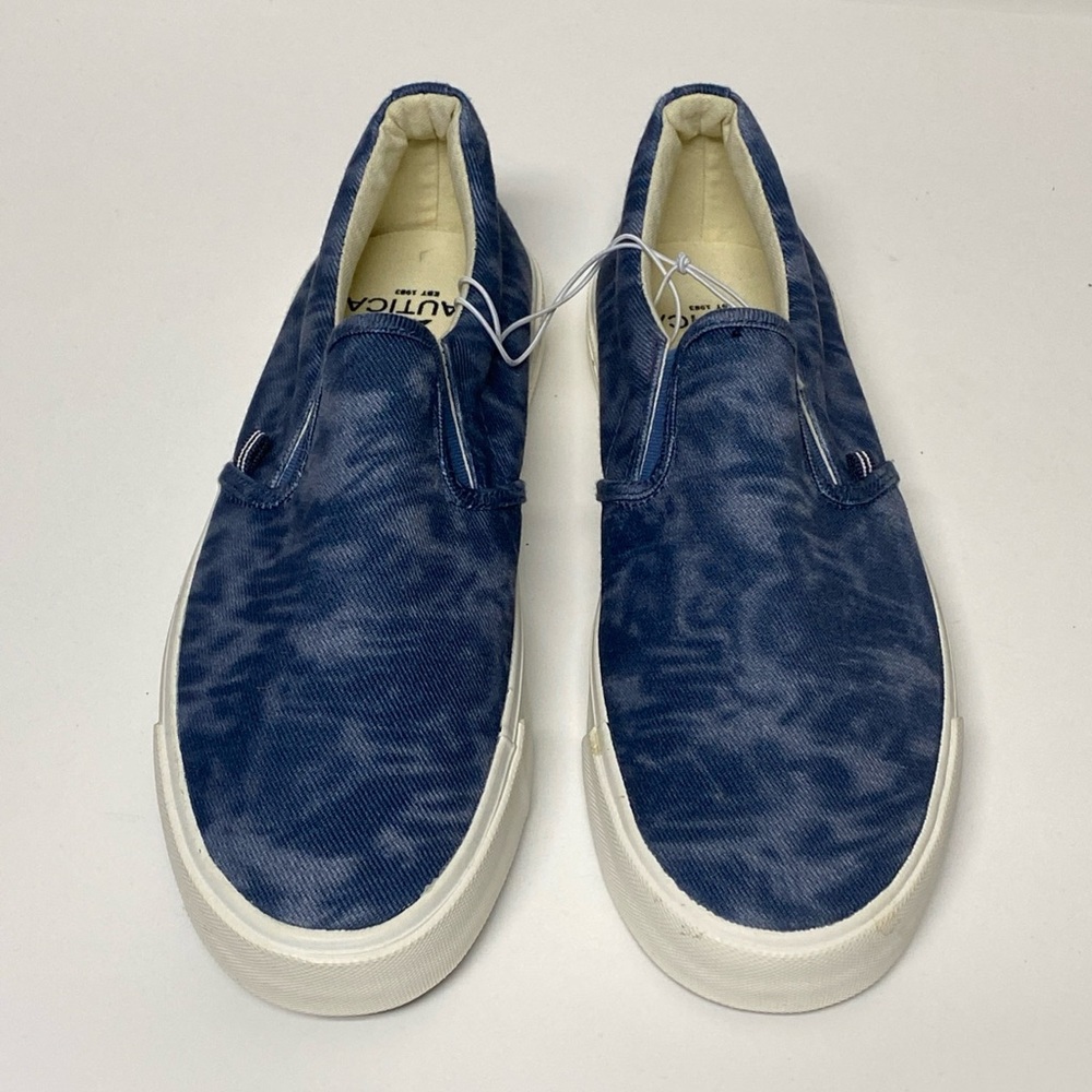 Nautica Blue Slip-On Sneakers